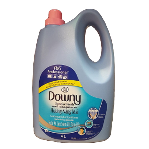 FABRIC SOFTENER DOWNY SUNRISE 4L BOTTLE
