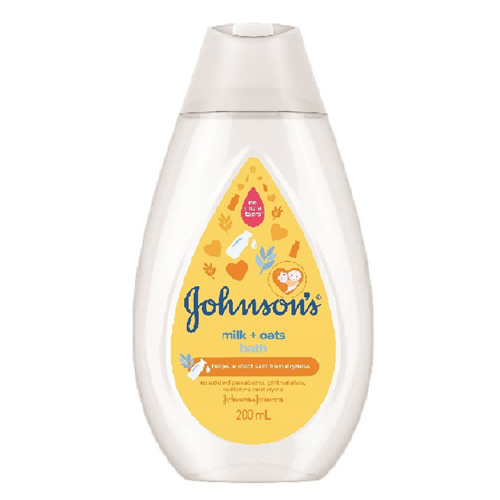 Johnson's Baby Milk and Oat Bath 200ml